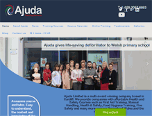 Tablet Screenshot of ajuda.org.uk